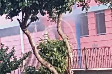  Incendio en las instalaciones abandonadas de la Escuela Infantil de Las Remudas (Foto TA)
